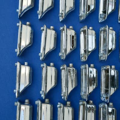 Rogers Beavertail Lugs Lot of 42 Tom Snare Floor 70s image 6
