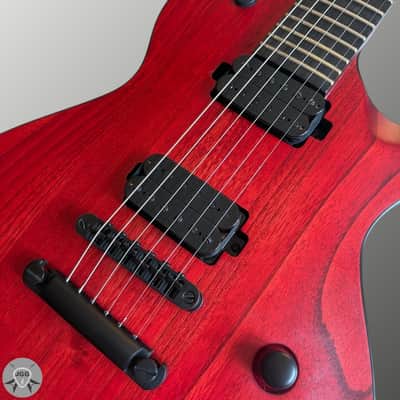 Solar GC2.6TBR Trans Blood Red Matte - With Gig Bag - Excellent Condition image 3