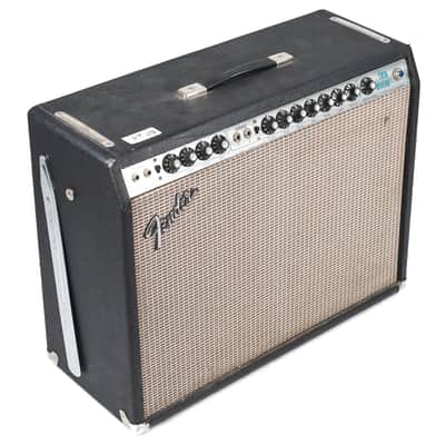 Fender 1976 Silverface Twin Reverb Owned By Billie Joe Armstrong Of Green Day image 3