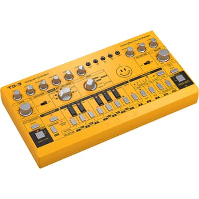 Behringer TD-3-Yellow Analog Bass Line Synthesizer - Yellow image 3