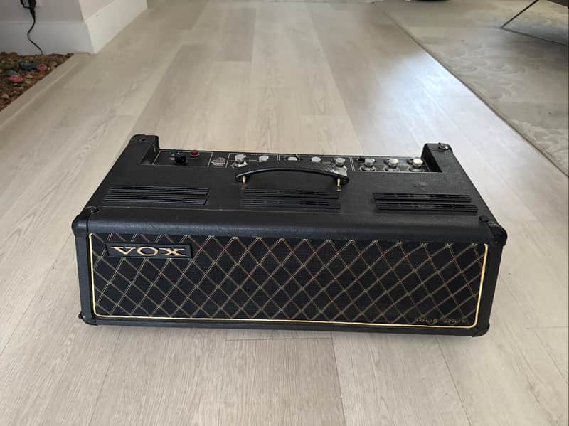 Vox V1121 Buckingham 3-Channel 35-Watt Guitar Amp Head 1966 - Black image 1