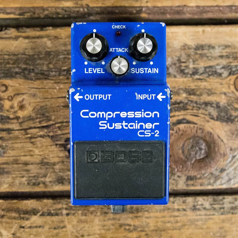 BOSS CS-2 Compression Sustainer エフェクター Boss CS-2 Compression/Sustainer – Chicago Music Exchange