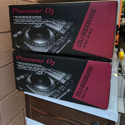 Pioneer CDJ-2000NXS2 Matching PAIR near perfect with Black Road Cases and Decksavers personal use only image 14