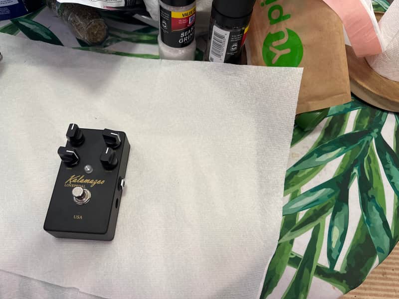 Lovepedal Kalamazoo Black Caucus overdrive pedal image 1