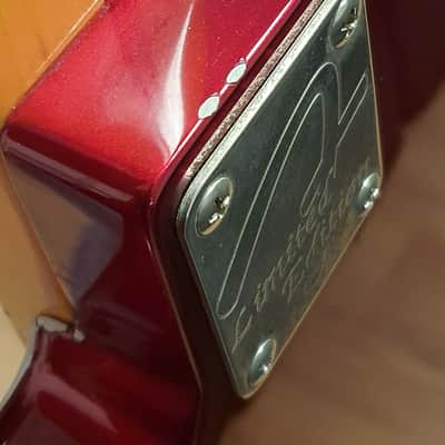 Fender Duck Dunn Signature Precision Bass - 1998 CIJ Limited Edition - Metalic Candy Red image 9