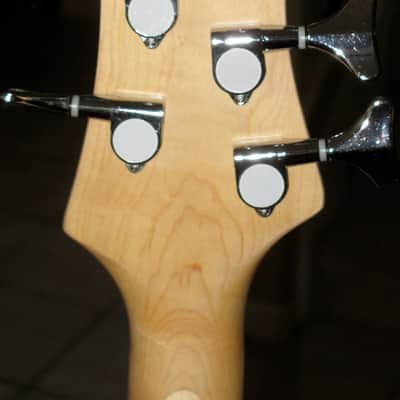 K Tone Semi Hollow 5 string bass White image 13