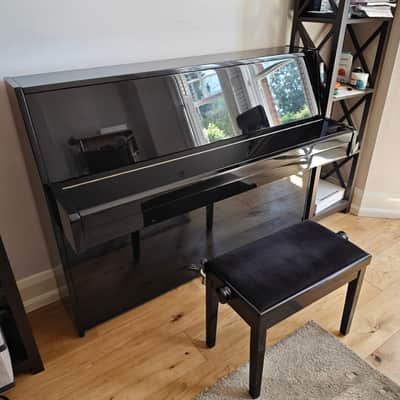 Yamaha C110A early 2000's - Polished Ebony image 13