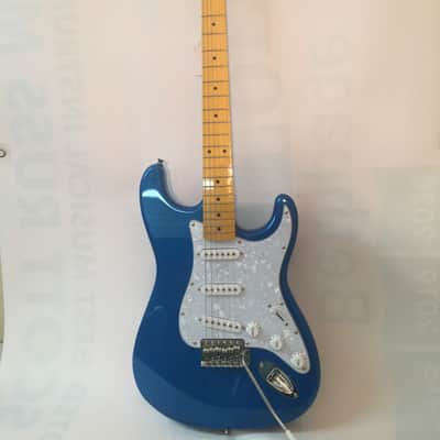 Stadium Stratocaster Electric Guitar-NEW-Azure Blue-Quality Hardware-Shop Setup! Bild 1