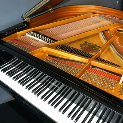 Wurlitzer C143 Petite Baby Grand Piano Polished Ebony image 8