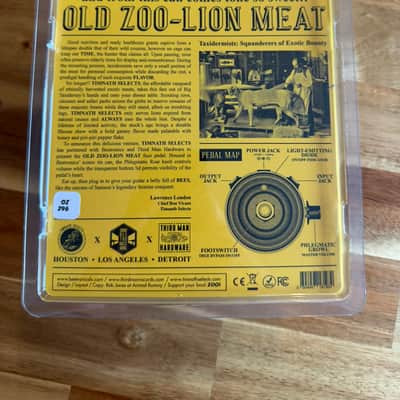 Jack White Signed Third Man Hardware Old Zoo Lion Meat Fuzz Pedal 2026 image 6
