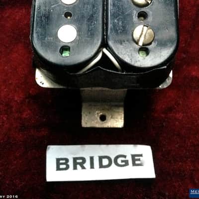Early - Mid 1960s Gibson Patent Number Sticker Humbucker Pickups Matched Pair Non Pre T-Top 1965 image 20