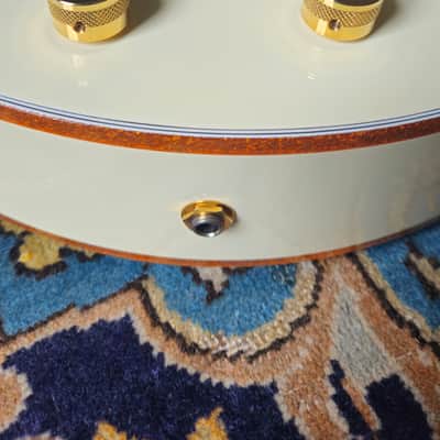 Gretsch White Falcon 6136T-59 Vintage Select Edition with Bigsby, Vintage White, Nitrocellulose Finish image 9