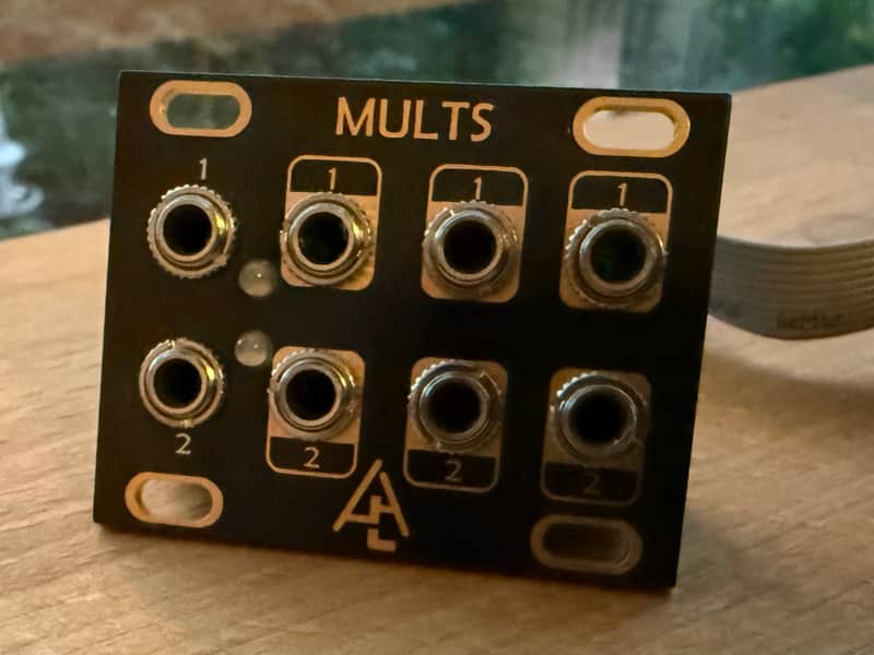 After Later Audio Mults 1U - Matte Black image 1