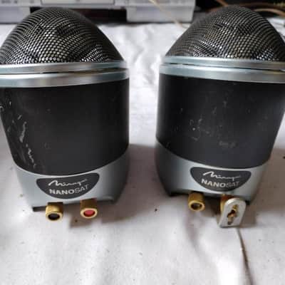 Pair of Mirage Nanosat speakers in good condition - 1980's image 5