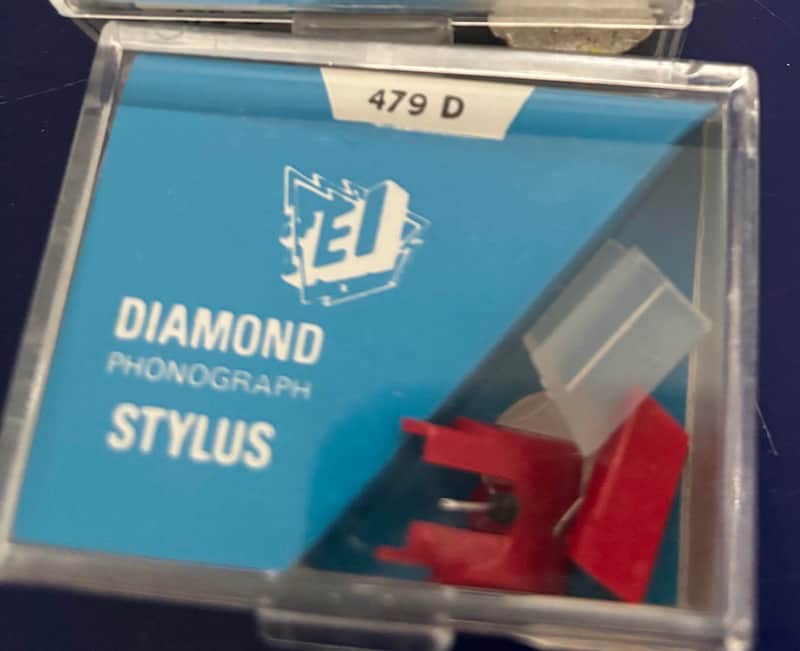 TEI 479 D "Audio-Technica" type ATN-3400/3450 label Stylus/Needle for Turntable Cartridges