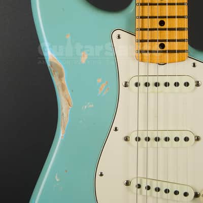 Fender Custom Shop Postmodern Stratocaster Maple Aged 2018 - Daphne Blue (COD 2054UG) image 3