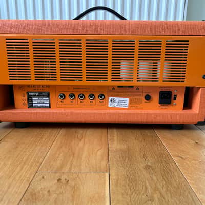 Orange MK Ultra Marcus King Signature head and PPC212V cab image 3