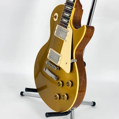 2015 Gibson Custom Shop True Historic Les Paul 1957 Reissue - R7 - Vintage Antique Gold image 6