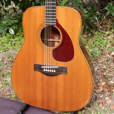 Yamaha FG-500 Red Label 1971 - Rare Japanese Vintage + Original Yamaha Hard Case image 4