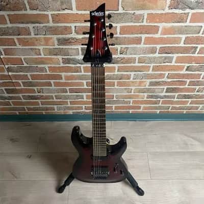 SCHECTER - DEMON 7 FR FR CRIMSON RED BURST image 5