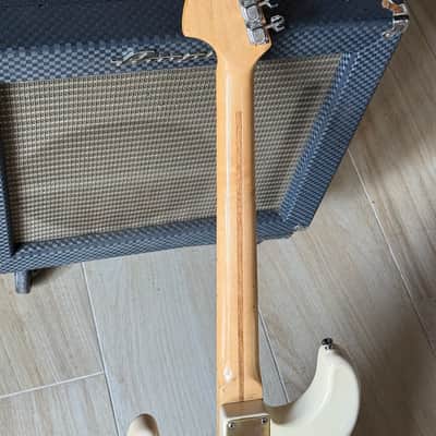 Fender Stratocaster 1975/1982 - a cool Olympic White Strat w/that Robin Trower feel & tone. image 9