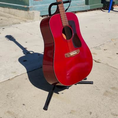 Guild D-25 - 1974 - Cherry Red image 3