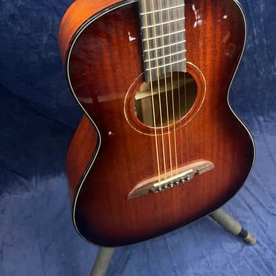 Alvarez MP66E Electro Acoustic in Shadowburst with Case Pre-owned image 2