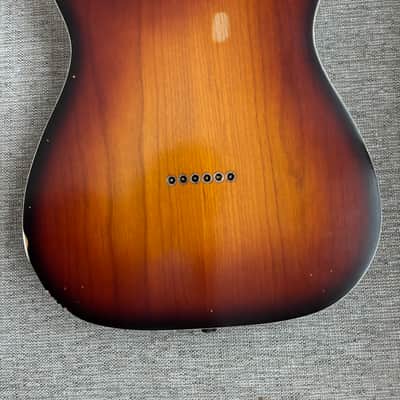 Fender Jason Isbell Signature Telecaster Custom 2021 - Present - Road Worn Chocolate Sunburst image 10