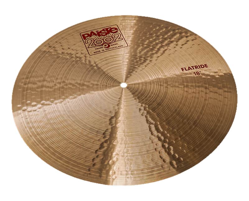 Paiste 18" 2002 Flat Ride image 1