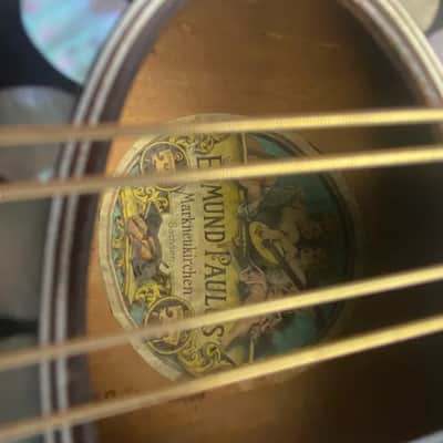 Edmund Paulus Markneukirchen Sachsen Bowlback Mandolin 1920's image 7