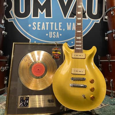 Hamer Brad Whitford’s Aerosmith, Studio with P 90S, Authenticated (#81) 1993 Gold image 1