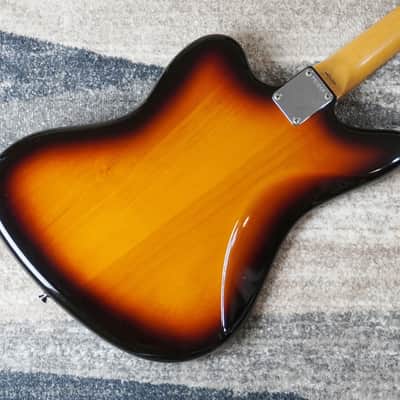 Fender Jaguar (1986) – JG66-75 3-Color Sunburst / Fujigen Japan E-Serial / Rare MIJ image 5