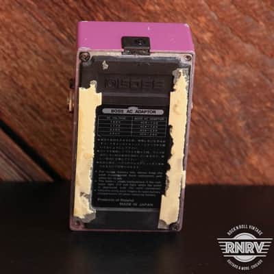 Boss BF-2 Flanger (Black Label) 1980 - 1984 - Purple image 2