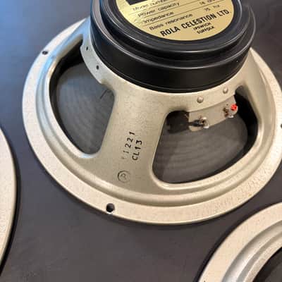 Celestion 1978 G12M 75hz 16ohm Blackback Speakers Quad image 4