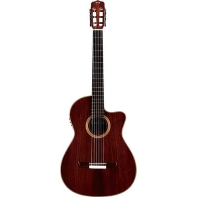 Cordoba Fusion 12 Rose II Acoustic Electric Guitar - Natural image 2