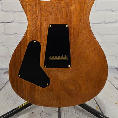 Paul Reed Smith PRS Custom 24 Core 10 Top 6 String Electric Guitar Yellow Tiger image 8