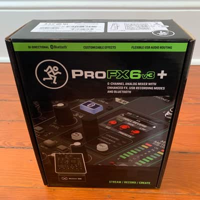 Mackie ProFX6V3+ 6-Channel Analog Mixer with Bluetooth 2024 - Present - Black image 7