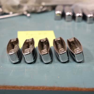 Vintage Rogers Bread & Butter Tab Lug, Single Tension For Toms 3916R, 5-Pack Set A image 6