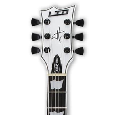ESP LTD Iron Cross Electric Guitar. Snow White image 5