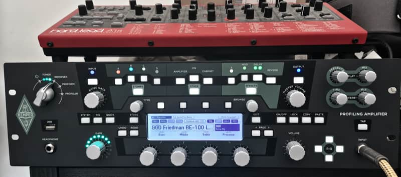 Kemper Amps Profiler Rack (with GGD and And44 Profiles) image 1