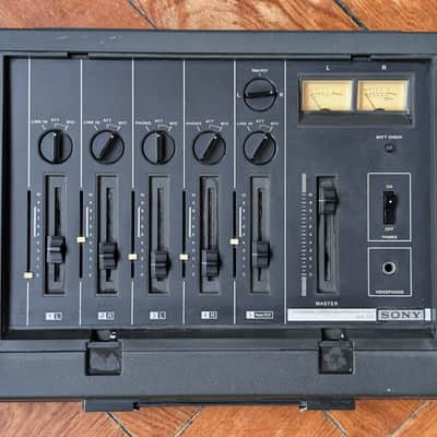 Vintage Sony MX510 Mixer - discrete & transformer balanced - fun box! - Plug & Play with PSU image 2