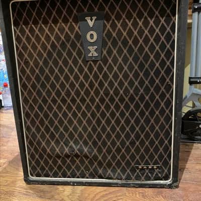 Vox Super Foundation Bass Amp 100 Watt 1967/68 Serial Number  SB 1315 and Speaker Cab image 14
