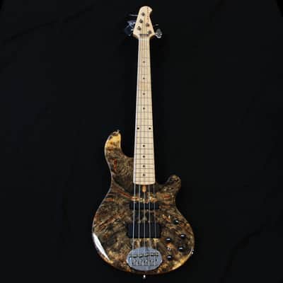Lakland USA 55-94 Deluxe Custom Buckeye Burl 5 String Bass image 1