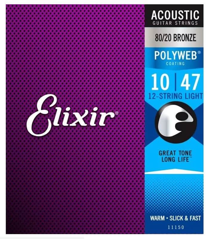 Elixir 12 String Polyweb 10-47 image 1
