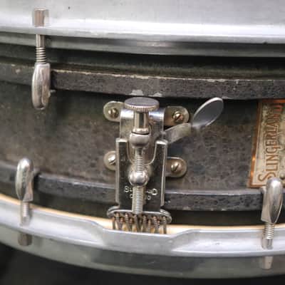 Slingerland 5x14 Eugene Geisler Cast Aluminum Snare Drum Vintage 1920's image 6