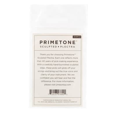Dunlop 514P1.3 Primetone Sculpted Plectra Semi Round Guitar Picks with Grip, 1.3mm, 3 Pack image 5
