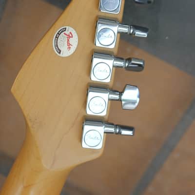 Fender USA Lonestar Stratocaster HSS, Gold w/ Maple neck (1996) image 7