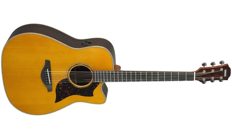 Yamaha A3R ARE Dreadnought Cutaway - Vintage Natural, #A3R VN image 1