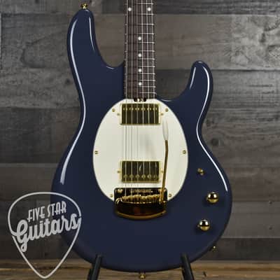 Mint Ernie Ball Music Man Cory Wong StingRay II - Charcoal Blue with Mono Case image 16