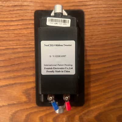 Fountek Neo CD2.0 Speaker Driver Ribbon Tweeter 20W 7 Ohm 97dB 1200Hz - 40kHz Ø12cm image 2
